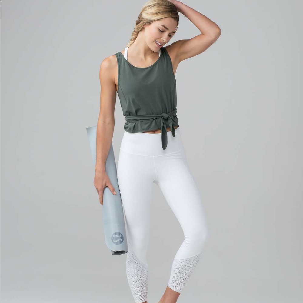 Lululemon Its a Tie Tank Green